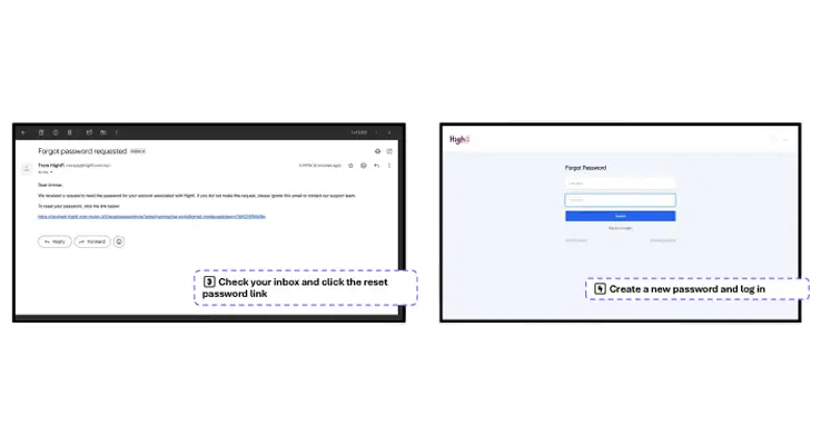 How to Set Your Password HighFi Portal